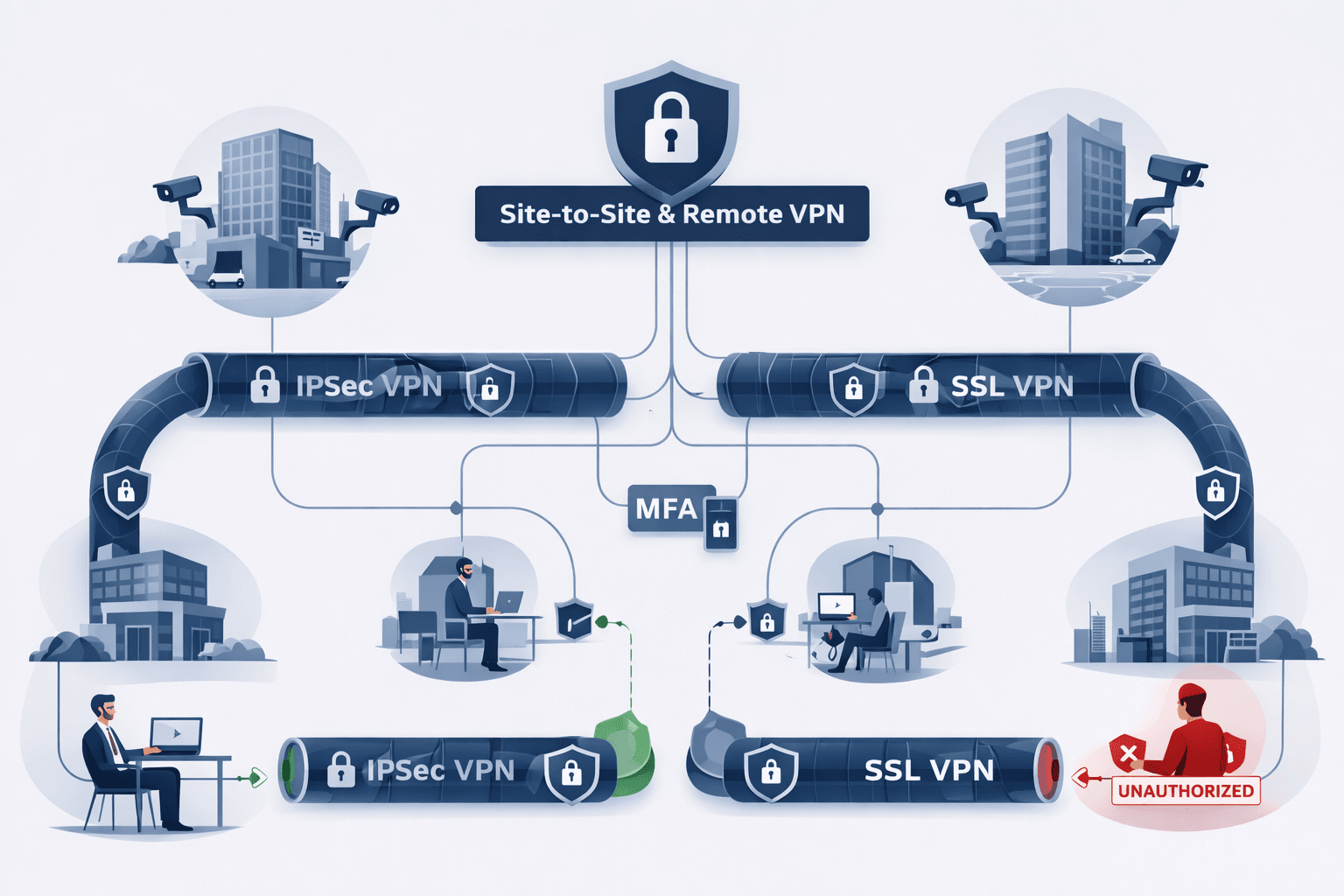 Site-to-Site & Remote VPN